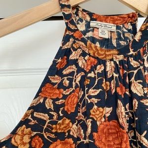 Strapless Floral Sundress